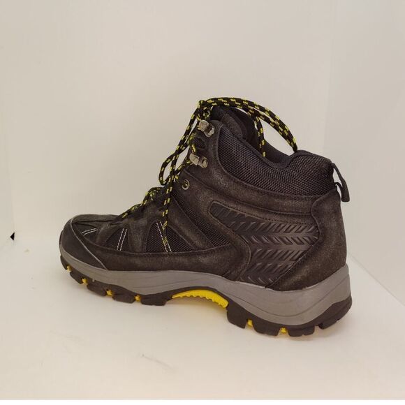 Goodyear Teton Mens Pre-owned Black Outdoor Hiking/Work Boots - sz. 9 - Picture 2 of 7
